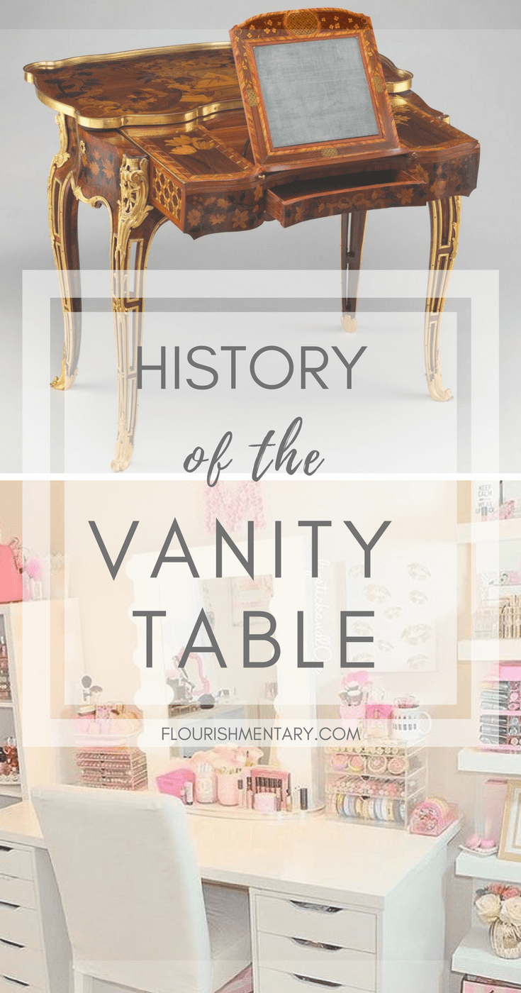 vintage vanity history