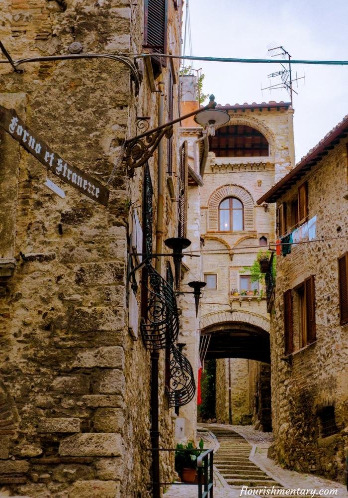 Streets Of Narni Italy