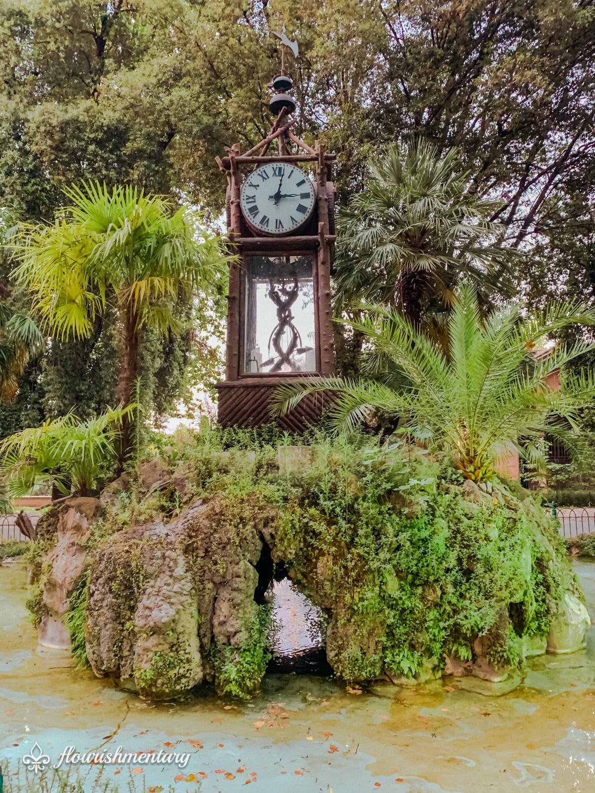Villa Borghese Gardens Hydrochronometer