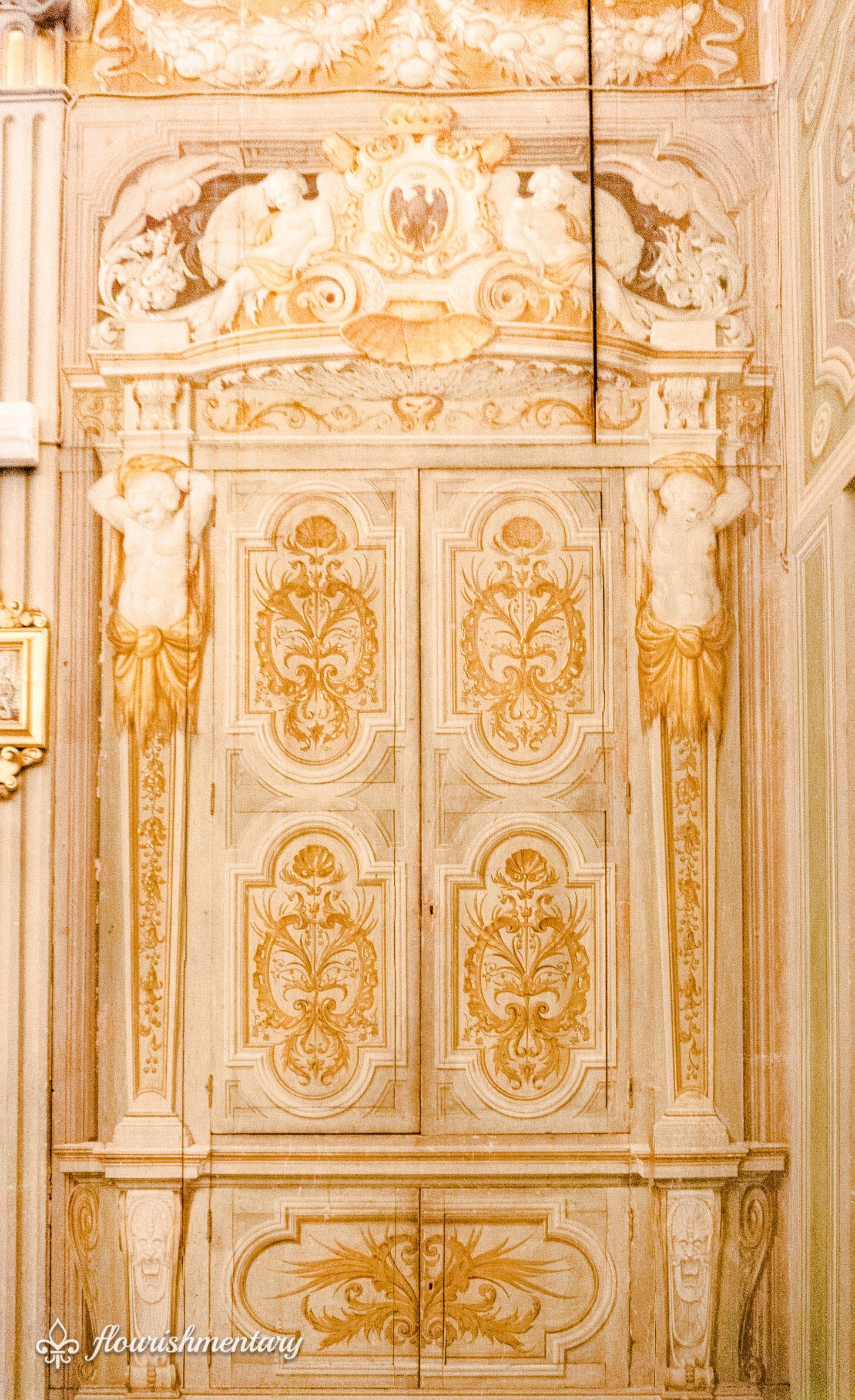 Decorative details of the family chapel Galleria Doria Pamphilj