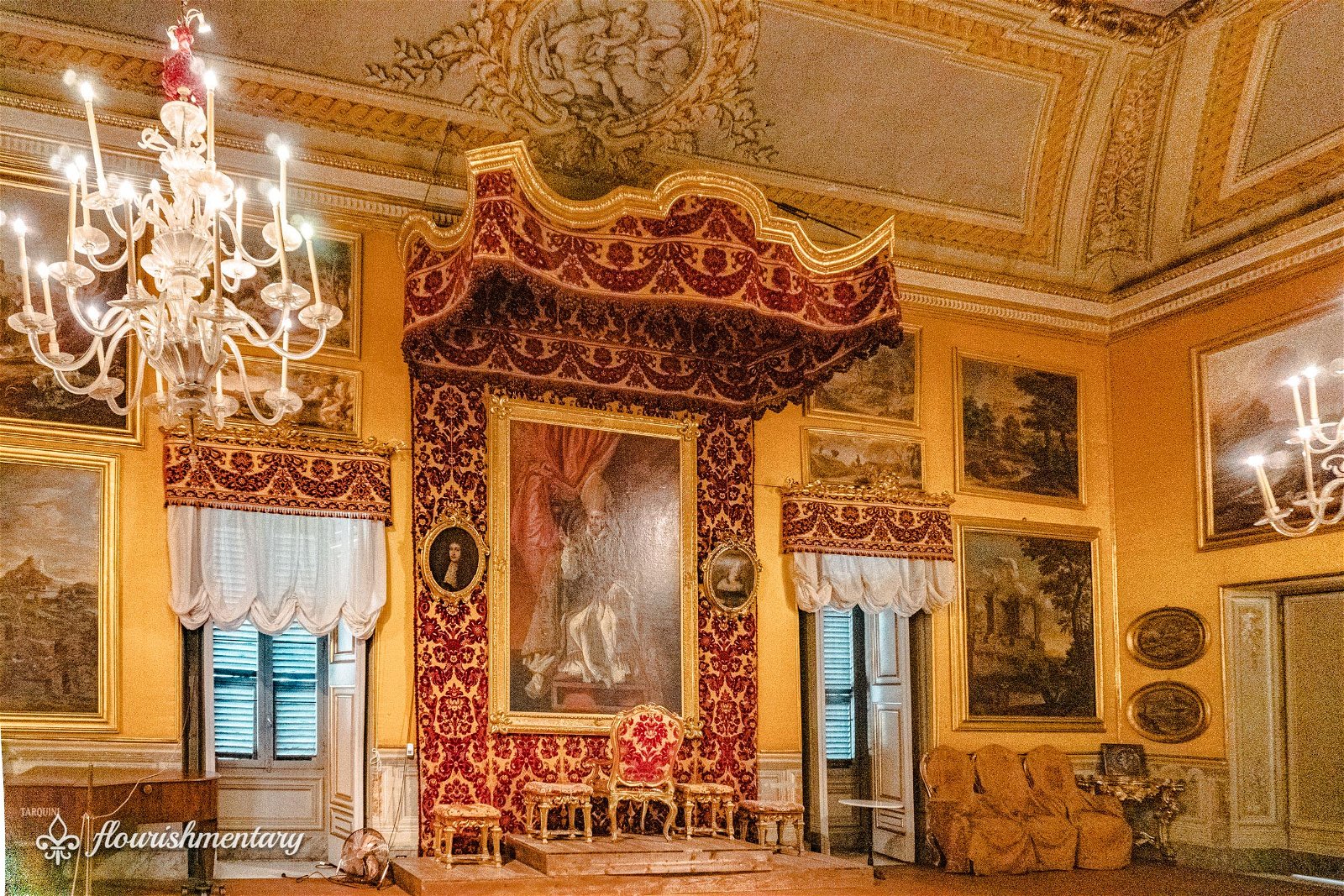 The Throne room Galleria Doria Pamphilj