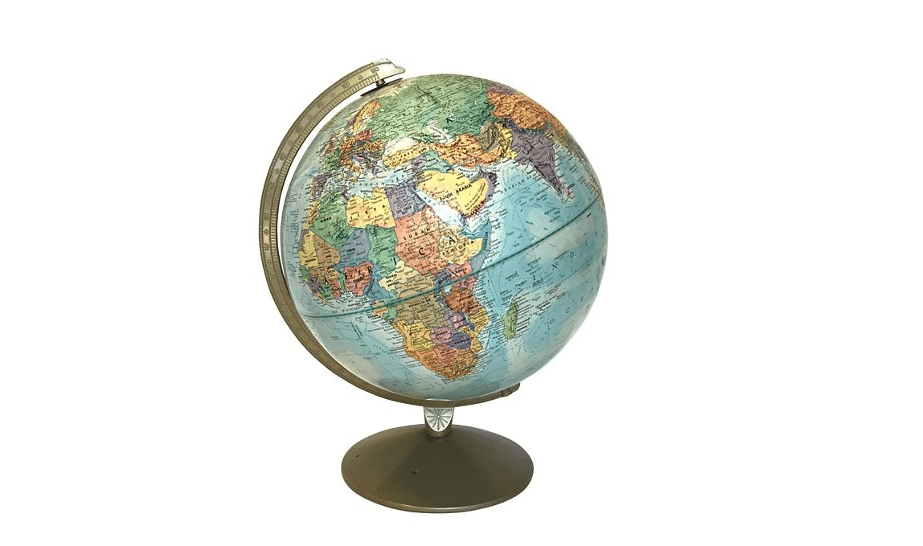 vintage globe travel gift ideas