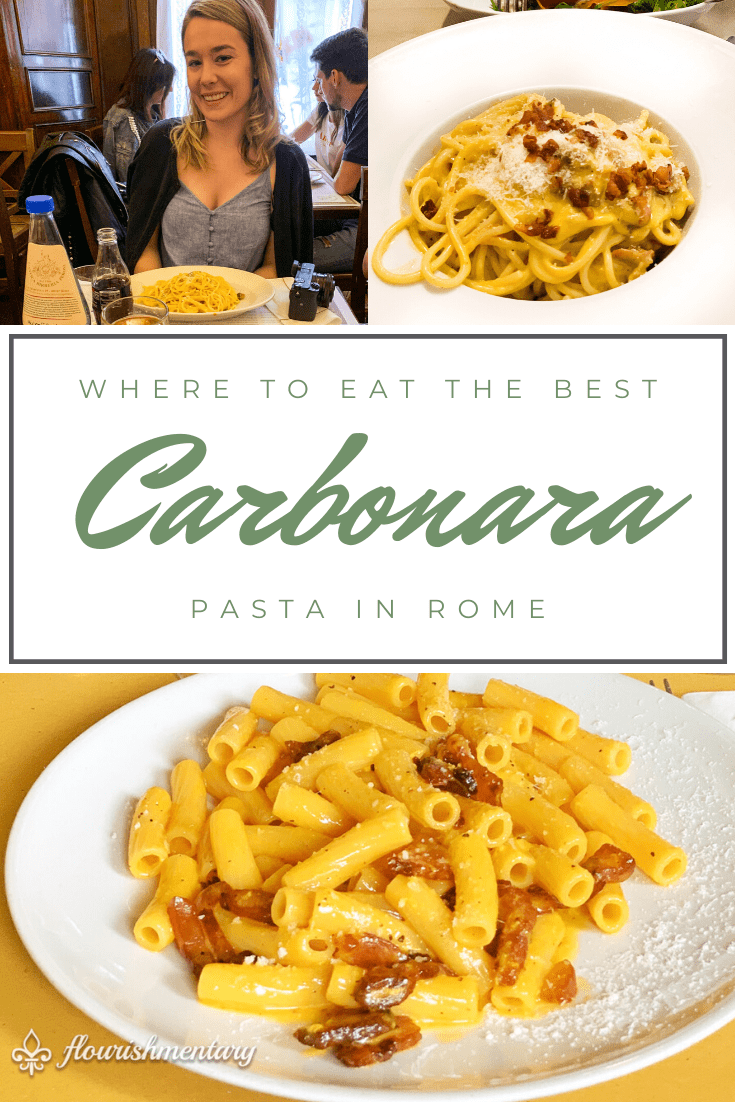 where to eat the best carbonara in rome