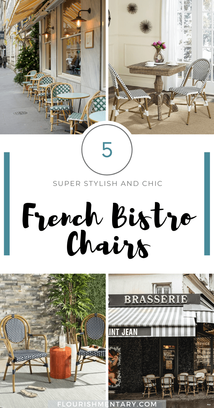 French Bistro Chairs With Classic And Chic Parisian Style