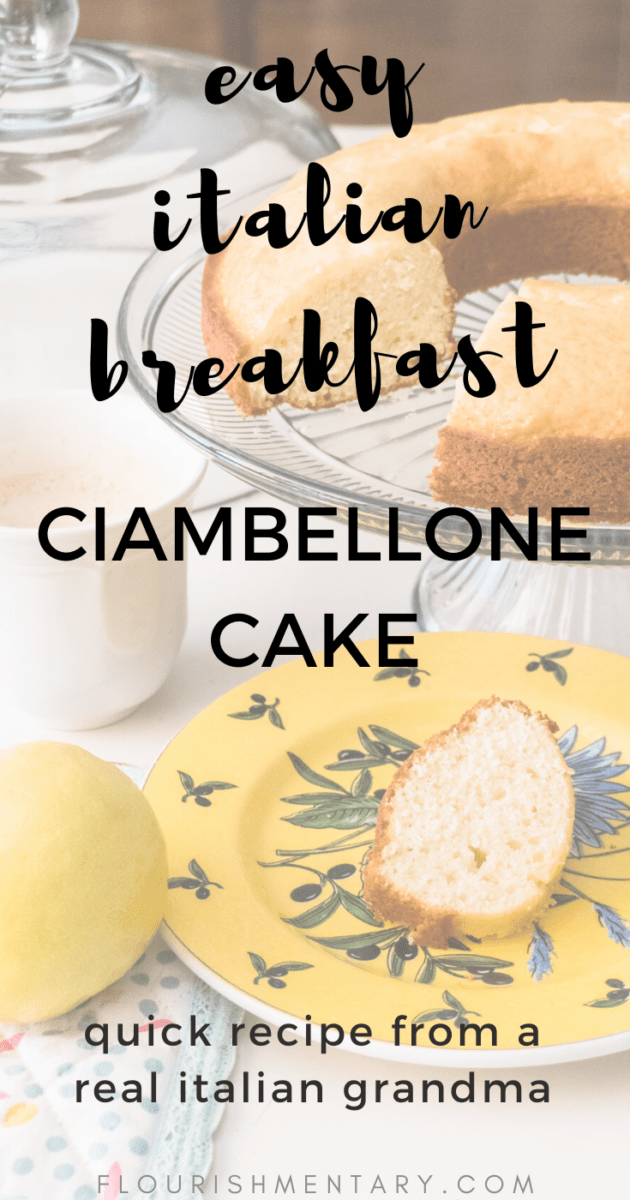 Italian Ciambellone Recipe: How To Make The Classic Lemon Ring Cake