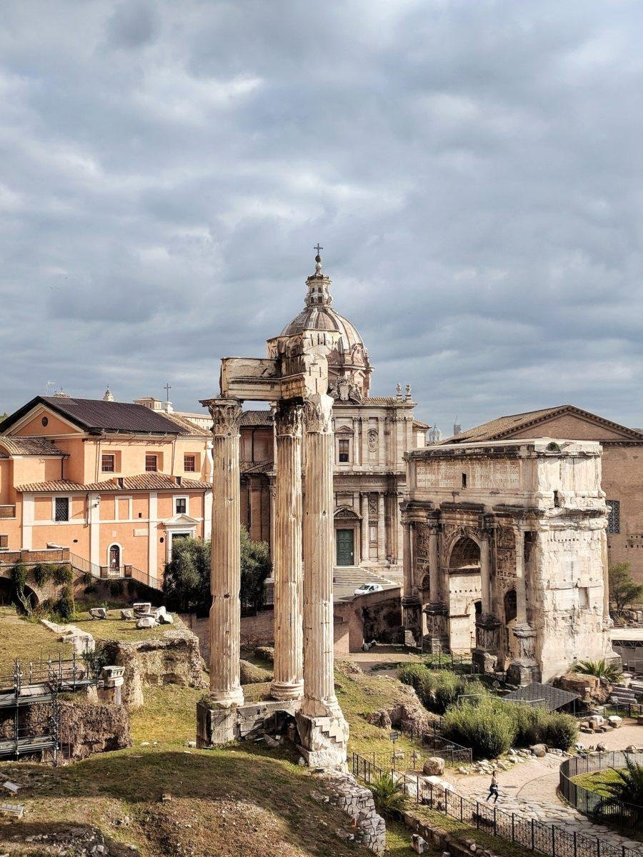 locations from roman holiday Roman Forum