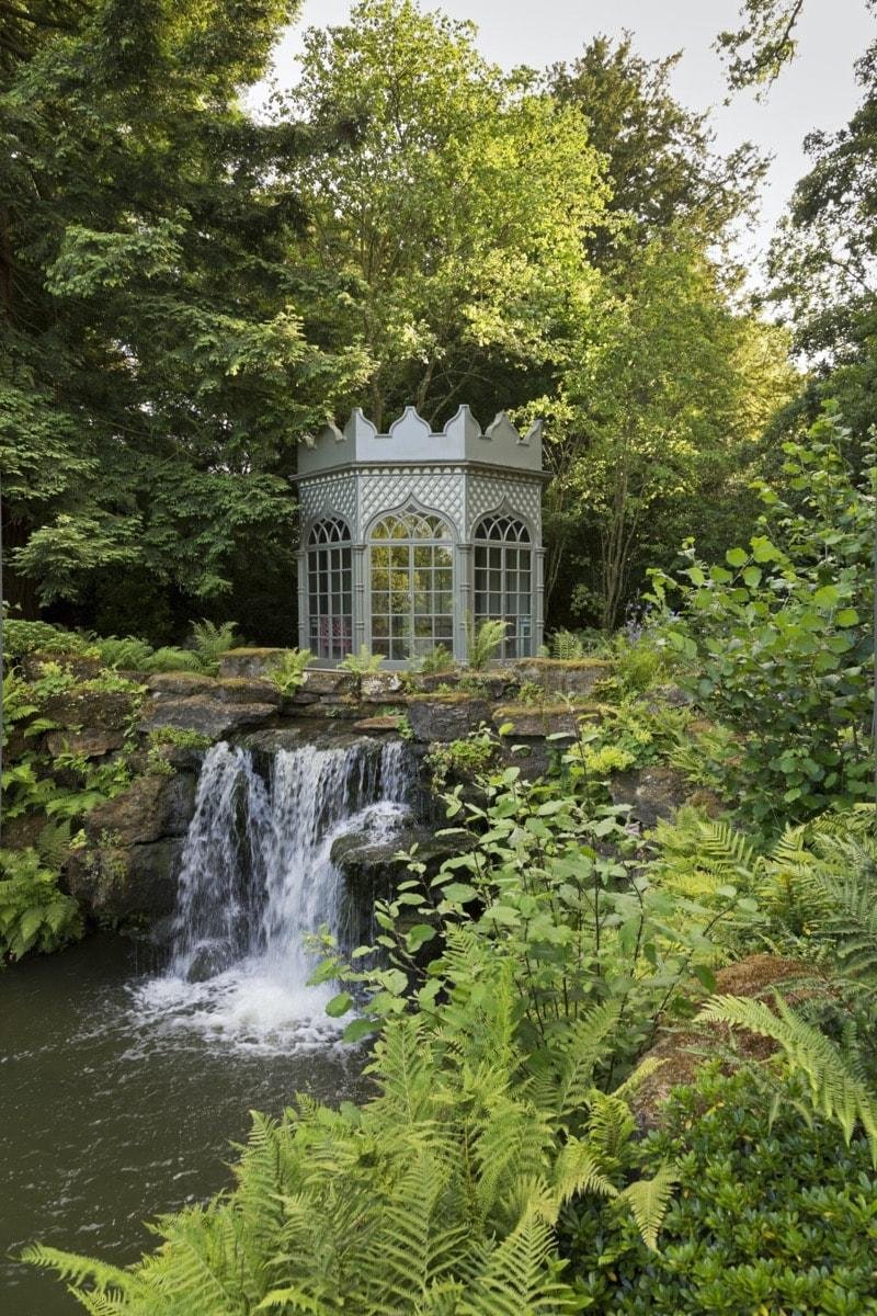 The Summer House At Woolbeding Gardens - garden follies